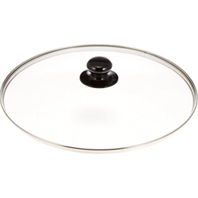 Anesty HO1805 Tempered Glass Lid with Header for Large Size, Glass, 11.8 inches (30 cm)