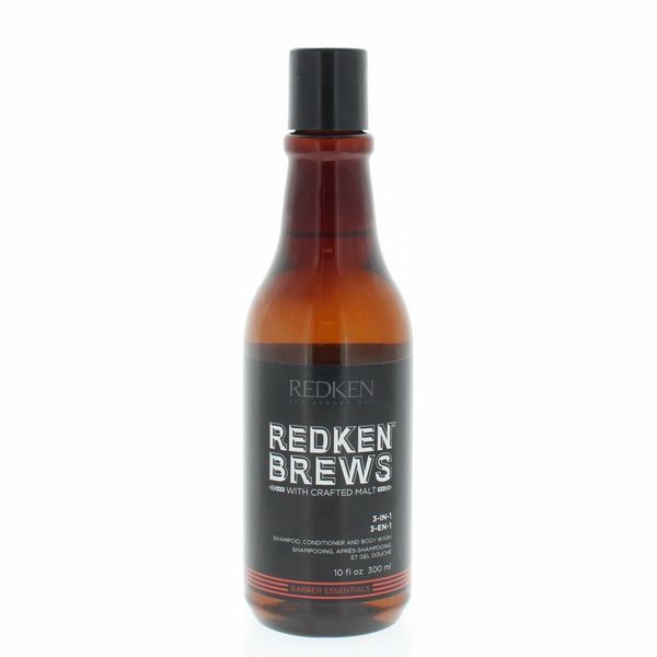 Redken Redken Brews 3-In-1 Shampoo, Conditioner And Body Wash 10 Oz/300 Ml