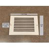 Vent Cover - 7 3/4” W x 5 5/8” H - Plastic (Rust Proof) & Paintable!