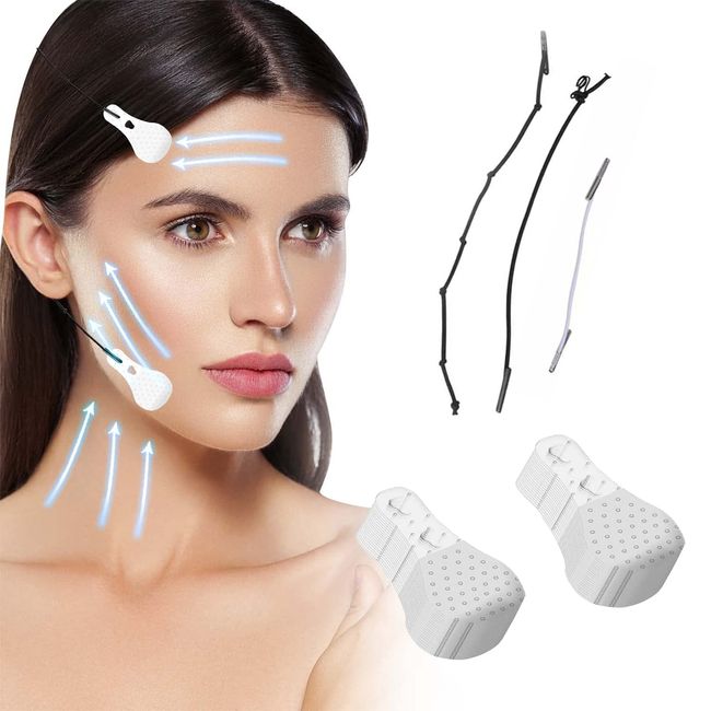 WOOXDYUK Face Lifting Tape, 60 PCS Instant Face-Lifting Tool, Lift Double Chin & Tighten Skin, Best Gift for Women