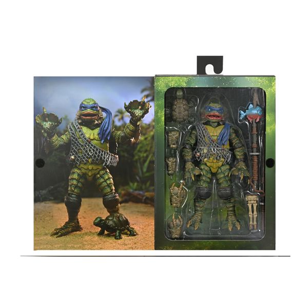 Universal Monsters/Teenage Mutant Ninja Turtles - 7” Scale Action Figure – Leonardo as The Creature