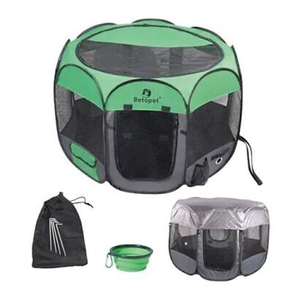 Upgraded Pet Dog Playpen for Small/Medium/Large Dogs 01-Small (29*29*17.70 IN)