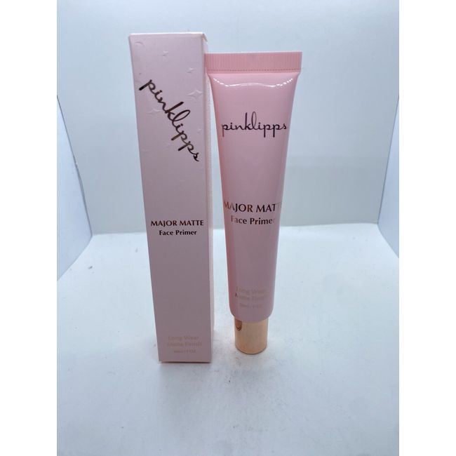 Pinklipps Major Matte Face Primer Long Wear Matte Finish • 1 Oz