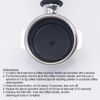 2 Pcs Cleaning Disc Backflush Disc, Backflush Disk Rubber Espresso Machine Blind Rubber Coffee Machine Blind Filter Backflush Cleaning Pad Disk