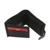 Spitfire Black Leather Mens Wallet RFID Protection