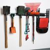 Versatile Garage Tool Storage Organizer - 450lb Capacity with Adjustable Hooks