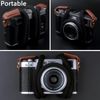 VKO 120cm Camera Strap, Soft Camera Rope Strap Neck Shoulder Strap for Mirrorless DSLR SLR Camera Black