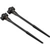 Lby 19Mm 22Mm Ratchet Wrench Set Scaffold Spanner Dual Socket Tool Black