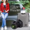 FUPUONE Camera Storage Pouch, Camera Bag, Drawstring Bag, Waterproof, SLR Mirrorless Camera, gray, Japanese