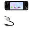 BoxWave Cable Compatible with Pimax Portal - AllCharge miniSync, Retractable, Portable USB Cable - Jet Black