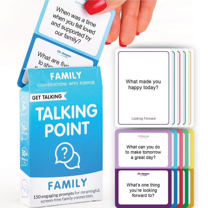 GET Talking: Family - 150 Expert-Written Questions on 50 Conversation ...