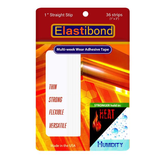 True Tape ElastiBond Protez Saç Bandı Düz (1'' ST) - (2,5cm x 7.5cm) 36 Adet