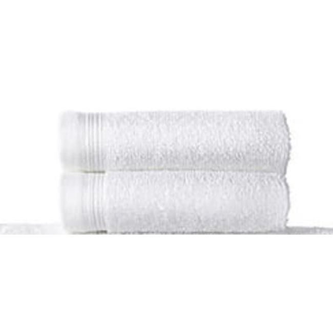 Pure White Cotton Hand Towels Set of 2 16X30 in