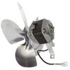 SPARES2GO Fridge Refrigerator Fan Motor + Mounting Bracket Kit 25W