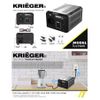 Kriëger Step Up/Step Down 600W Voltage Converter Transformer 110/120V - 220/240V
