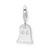jewellerybox Sterling Silver Ghost Clip on Charm