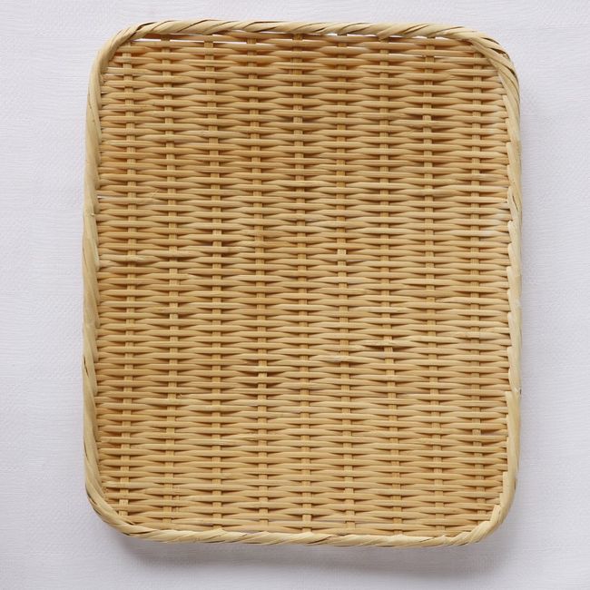 Kagoya 7017 Special Square Basin Colander (Bamboo Strainer Colander) Approx. 11.8 x 14.2 inches (30 x 36 cm)