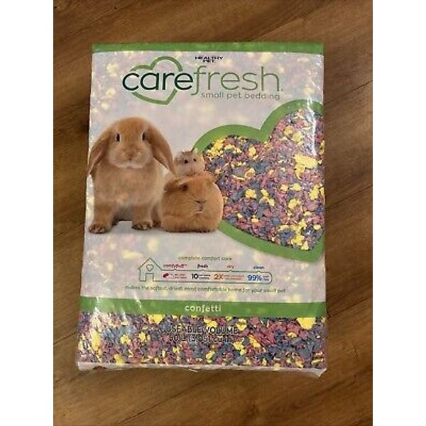 Carefresh Confetti 50L Small Pet Bedding Pillow Soft Absorbent Odour Control