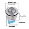 ECSiNG 2Pcs 12V 22mm Waterproof Flash Buzzer LED Flash Alarm Intermittent Indicator Light for Electrical Control Panel