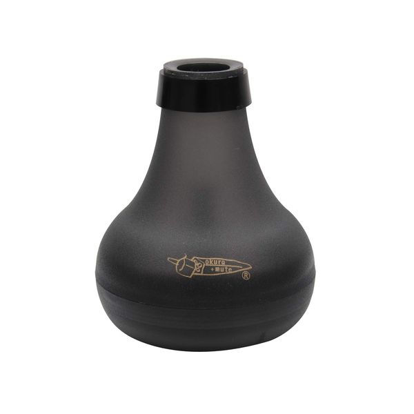 OKURA+MUTE Okra+Mute Practice Mute for Trumpet Color: Black 20202001