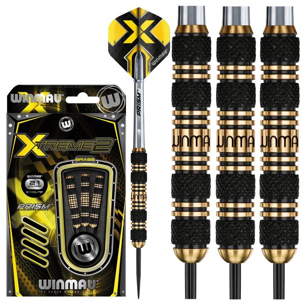Winmau Xtreme2 brass darts 21 gram