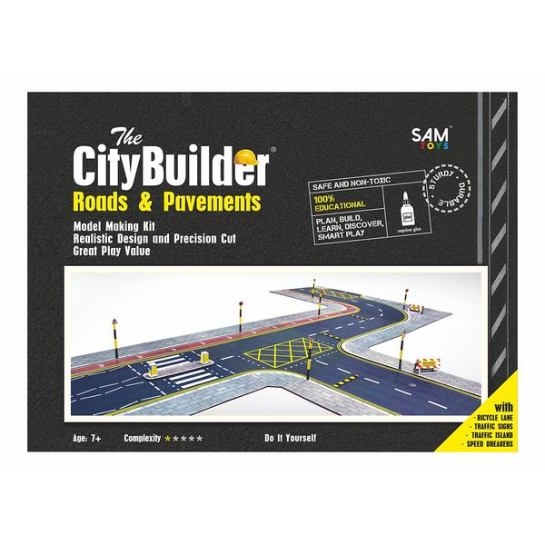 O gauge (7mm) 1:43 scale Model Railway Trains ROADS & PAVEMENTS Kit CityBuilder