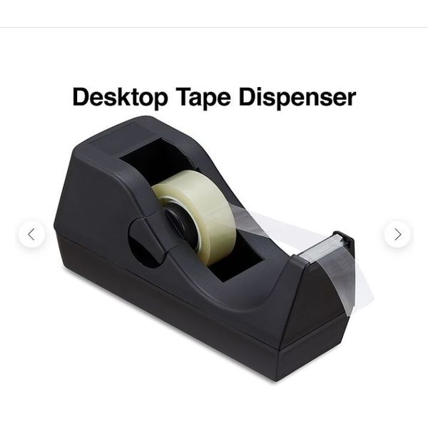 New ! Staples Desktop Dispenser, Black (10566)