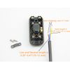 Torpedo Switch/[1 Pack] SFTlite White Inline Switch Use Inline 2 or 3 Core,Inline Lamp/Light/Bulb Switch