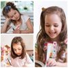 Kavya 14 Pcs Small Claw Clips Stylish Grip Octopus Mini Hair Clips for Fine Hair Plastic Non-Slip Hair Claw Clip Hairstyling Accessories for Women Girls(4CM Multicolor)