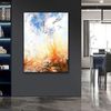 Floating Frame for 36X48 Canvas Paintings, DIY Metal Canvas Frame with 1.5" Deep