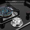 Binnan Kitchen Timer Egg Timer Stainless Steel Timer Mechanical Digital Kitchen Timer Magnetic Timer for Kitchen, Baking, Sports, Study