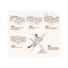Inplus DIY Home & Kitchen Organization Basket (Brown Medium)