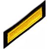 Uniform Service Hash Marks - Medium Gold on Black Felt Backing - 1 Hash