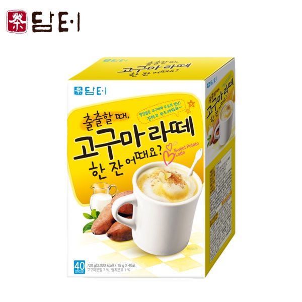 Damteo Sweet Potato Latte 40T