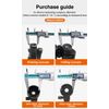 62-105 Camera Clip Mounting Positioning Range Adapter Focus Holder Spring Base Suitable for Cell Phone Width