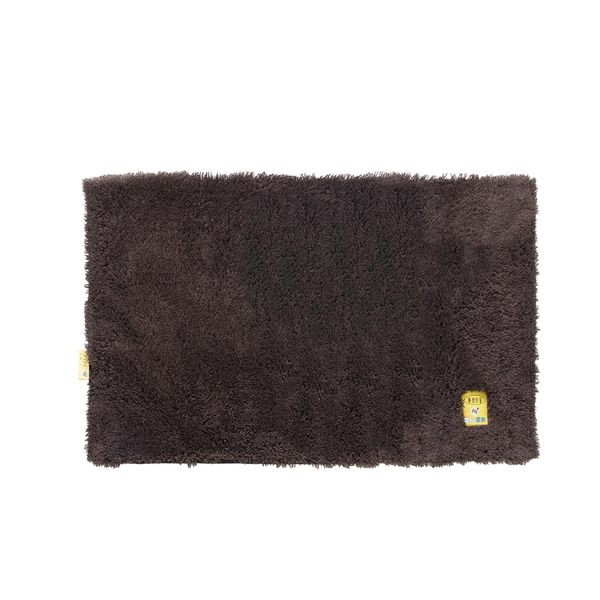 Ag+ Bath Mat Brown 23.6 x 35.4 inches (600 x 900 mm) / 8-5463-08