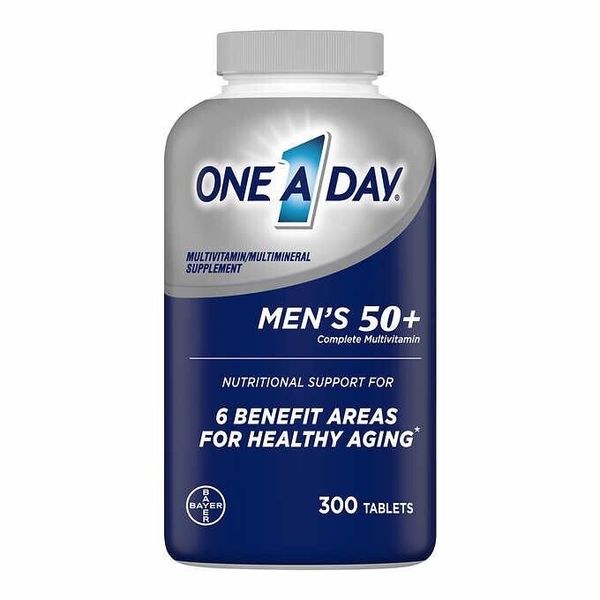 One A Day, Men's 50+ Complete Multivitamin, 300 Count