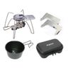 SOTO ST-340 + 2 Piece Regulator Stove Range Set (Includes SOTO New Black Shell Cup)