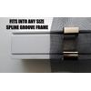 Patio, Lanai and Garage Window Screen Installer Clips (20 Pack Clips)