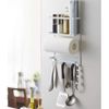 tower Magnetic Kitchen Paper Holder [Magnetic Fridge Side Rack Tower] (White/02744)
