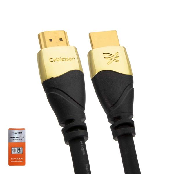 Ivuna Advanced HDMI 2.0-4K Support HDMI Cable - Backwards Compatible - Stress-Relief HDMI Cable Structure for Longer Use - 1.5m