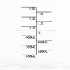 FIVE Digital Dosing Scale, Glass, Black