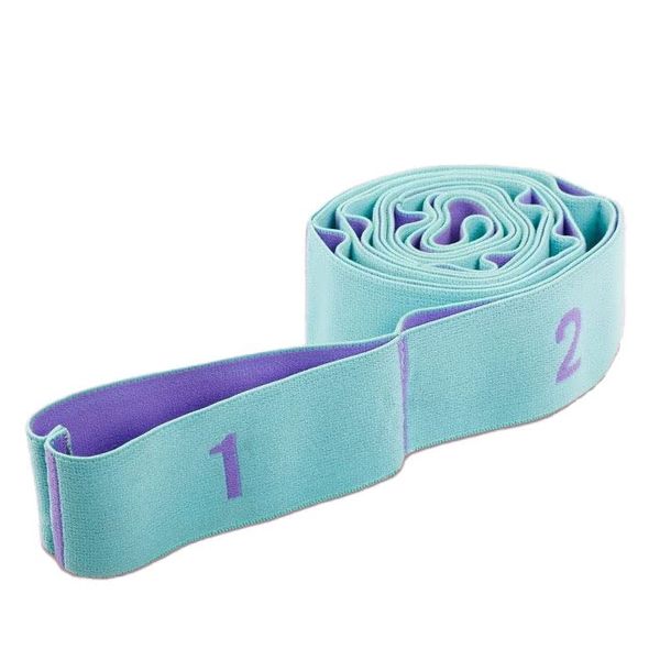 Stretch Bands for Rhythmic Gymnastics, Ballet Lessons, 10 Levels, Stretch, Elastic Band, Yoga, Exercise, Elastic Bands, blue