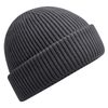 Beechfield - Wind Resistant Breathable Elements Cuffed Beanie - Soft-Touch Acrylic Yarn - Black