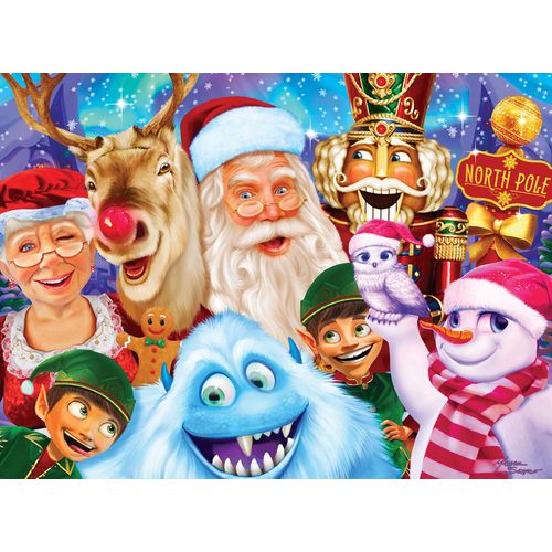 Holiday - Selfies - Holly Jolly 200pc Puzzle