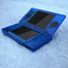 eXtremeRate ds Lite Compatible with Custom Replacement Shell Clear Material, Replacement Buttons, Screen Lens Compatible with Nintendo DS Light (Clear Blue)