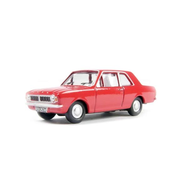 Oxford Diecast 76COR2003 Ford Cortina MKII Red