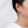 Philip Jones Sterling Silver Grey Pearl Drop Earrings