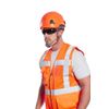 Portwest Tech Look Plus-Brille, Größe: Einheitsgröße, Farbe: Rauch, PS11SKR