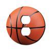 Off The Wall Plates - Basketball Decorative Acrylic Electrical Cover - Single Outlet
